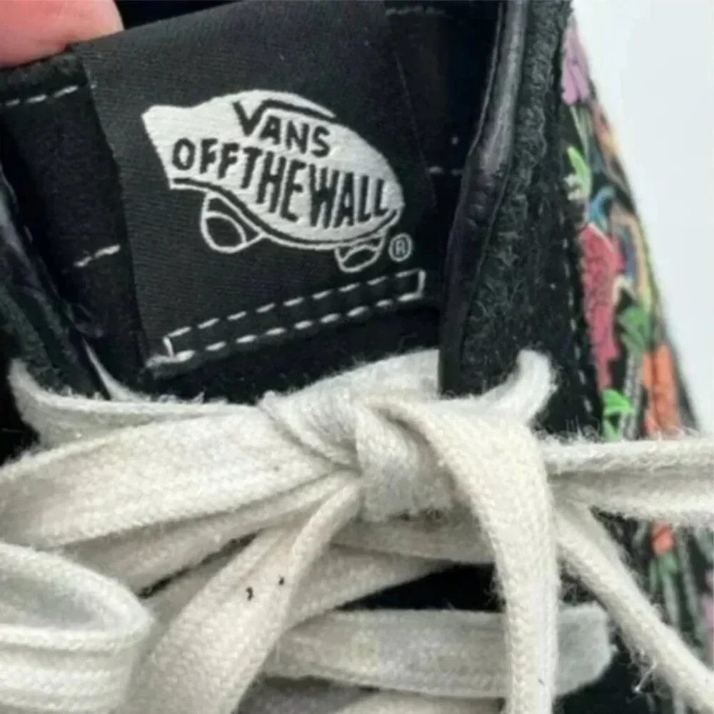 Vans Lizzy Unisex Armanto Floral Black Skateboard High Top Sneakers Size 8